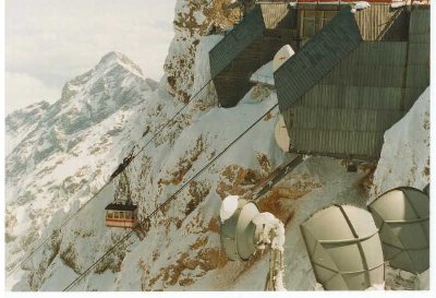 Bergstation Eibseeseilbahn 1992 (Foto C. Lütz)