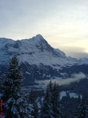 Grindelwald in Abendstimmung