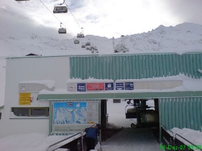 Talstation vom Top Wurmkogel II - darüber der Top Wurmkogel I. Beides alte KSB`s von DM