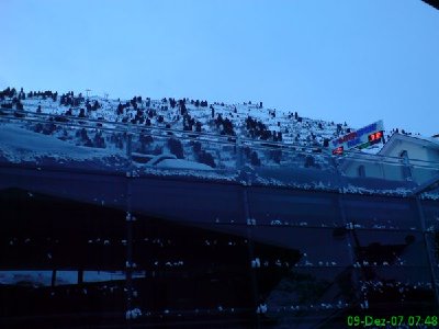 Der Blick aus dem Fenster am Sonntag früh lies hoffen, denn die Wettervorhersage war sehr bescheiden...