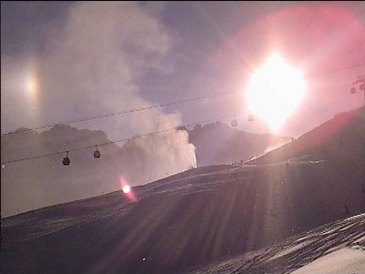 Rauchende Schneekanonen!!!