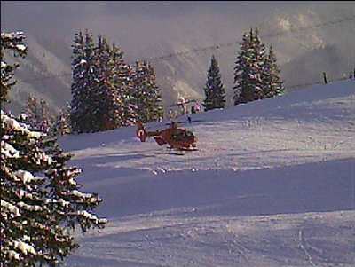 Verletzten Abtransport.....