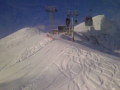 Blick Fellhorn Bergstation