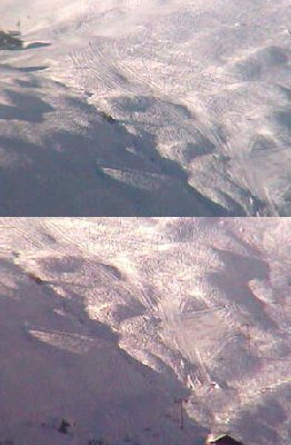 Neue Piste Coulm Val - Mulinatsch in der Entstehung