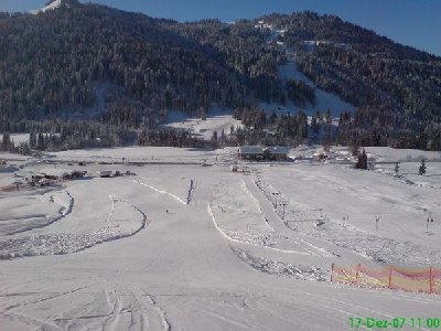 DSB Riedbergerhonrbahn (links), Schwabenhof (mitte) und Raubachlift (rechts)