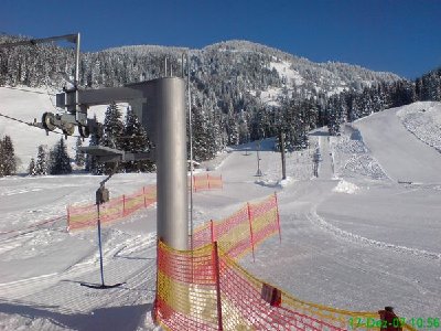 der Raubachlift - läuft leider extrem langsam