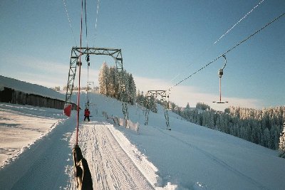 Schöner, alter Kurvenlift