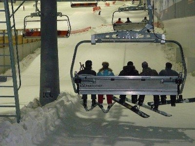 In der 6KSB (fährt mit 3,5 m/s) mit dem automatischen Verriegelmechanismus mit Tücken.