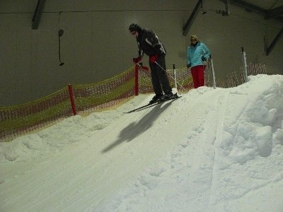 Neu angelegter Starthügel, musste natürlich gleich getestet werden. Von mir...