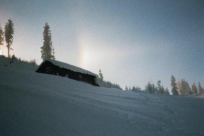 Hier im Schatten war es saukalt!