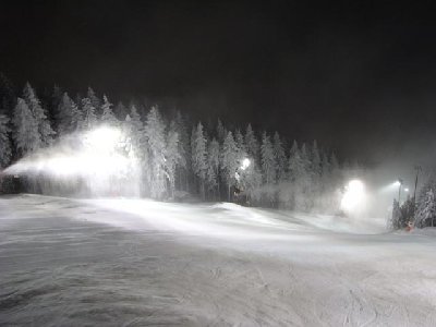FIS-Weltcup-Piste Panorama