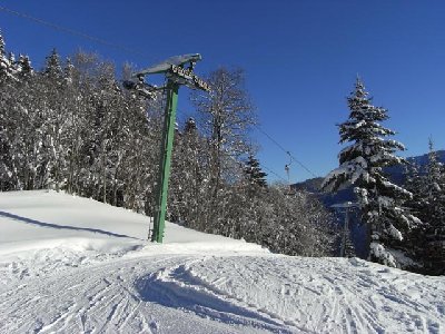 SL Reidl 5 unmittelbar vor der Bergstation