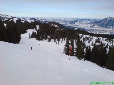 Ausblick ins Alpenvorland - schön wars :-)