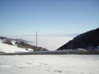 Ein Blick zum Nebelmeer