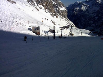 Talstation des Schleppliftes Brunntal