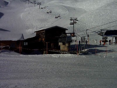 Bergstation des Schleppliftes Brunntal
