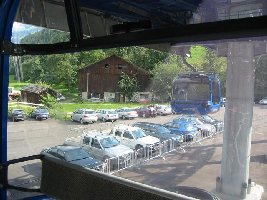 Ausfahrt aus der Talstation