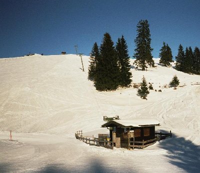 geschlossener Plattenlift
