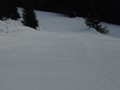 Gute pistenpraeparation