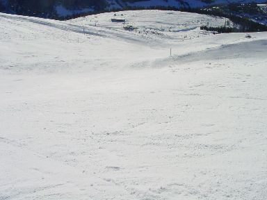 Schwarze an der 2SB- da gehts runter!!!!