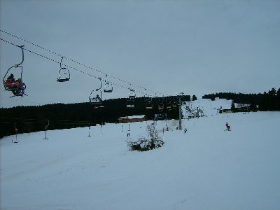 Das obere Skigebiet