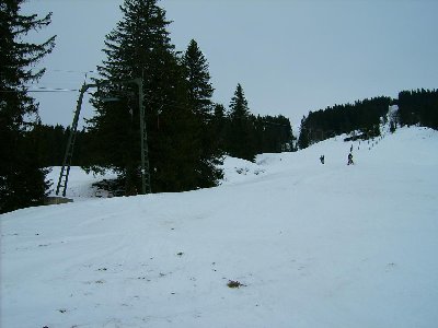 Trasse des zweiten Kammeregglifts