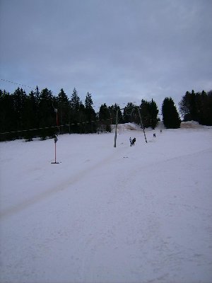 Trasse Adelharzlift (Länge auch 1.500 m)