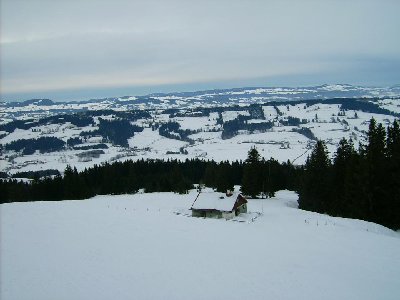 Die Abfahrt am Breitensteinlift 2