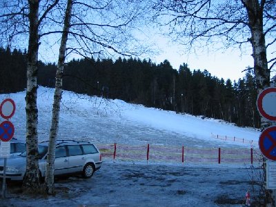 Schlepplift an der Talstation Nord, außer Betrieb
