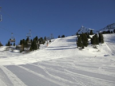 Pisten an der Edelweissbahn - Super