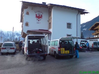 Unser Quartier hatten wir übrigens im Landhaus Tirol in Zell am Ziller