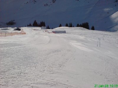 ...wo wir uns dann an der RS-Srecke warm gefahren haben