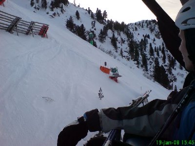 Seitlicher Anblick der Harakiri