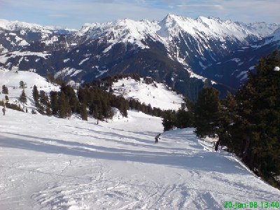 Piste 11 am Penken-Express