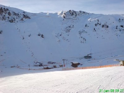 Direkt daneben der SL Mittertrettlift