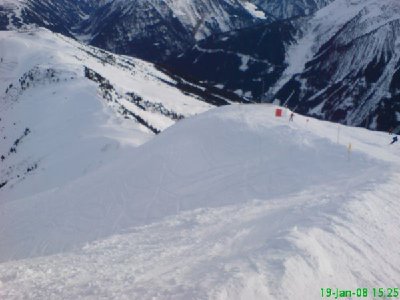 Piste 16 Nordabfahrt - zurück zum Penkenskigebiet