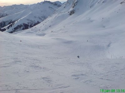 Piste 2a an der 8SB Horbergjoch