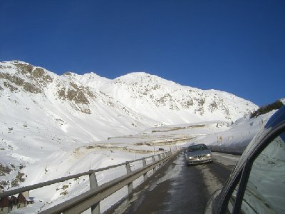 Julierpass - Rückfahrt