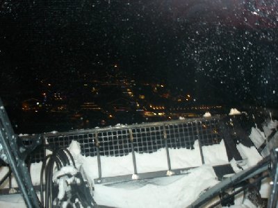 erahnender Blick auf Obertauern