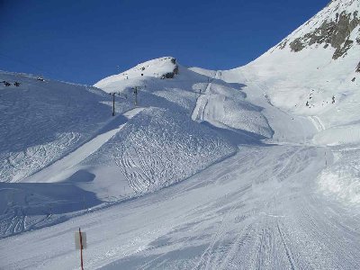 La Combe. Genügend Platz um so richtig Gas zu geben.