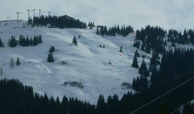 Trasse Flechhochalm im Zoom