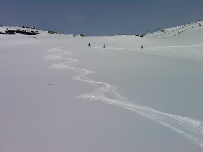 Der nächste Hang, bitte! Vorher: