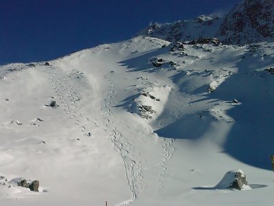 Ein letztes Mal unseren „Guten Morgen“-Hang