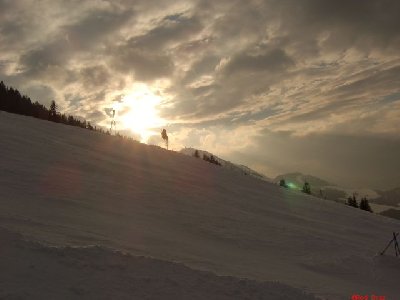 Nachmittagsstimmung an der Aualm