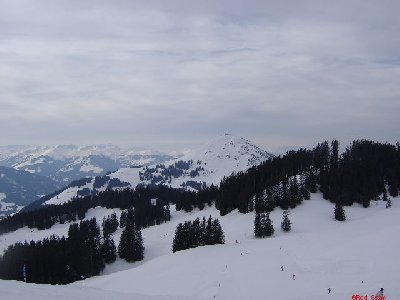 Weg nach Brixen mit der Salve im Hintergrund