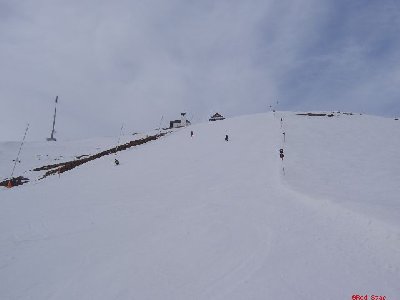Rückweg nach Hochbrixen über die kurze schwarze an der Salve