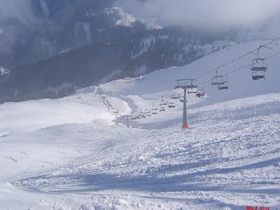 Schwarze Piste am Hochsaukaser