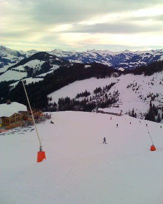 Piste unter 6KSB Kummereralmbahn mit Kummereralm