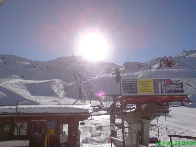 DSB Kapauns mit Piste - eine meiner Lieblingspisten in der Arena