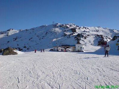 Der Krimml-X-Press - eine geniale Anlage mit 2 Mittelstationen, zudem macht die Bahn 2 mal eine Kurve